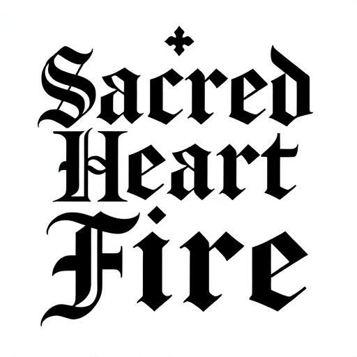 Sacred Heart’s Fire Tattoo idea