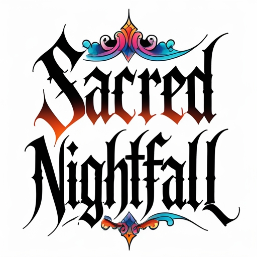 Sacred Nightfall Tattoo idea