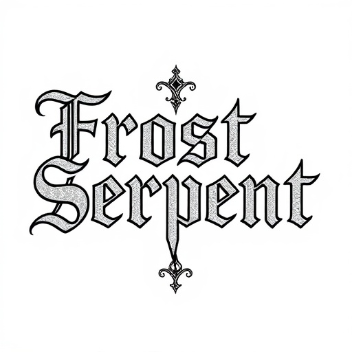 Frost Serpent Tattoo idea