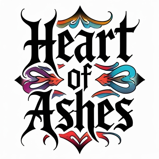 Heart of Ashes Tattoo idea
