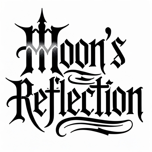 Moon’s Reflection Tattoo idea