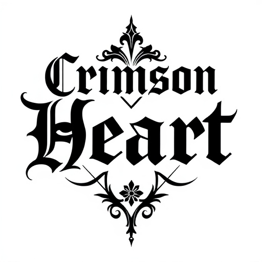 Crimson Heart Tattoo idea