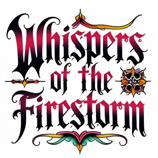 Whispers of the Firestorm Tattoo idea