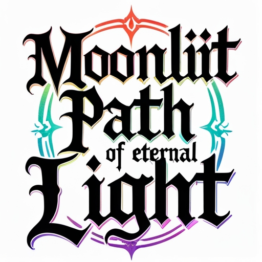 Moonlit Path of Eternal Light