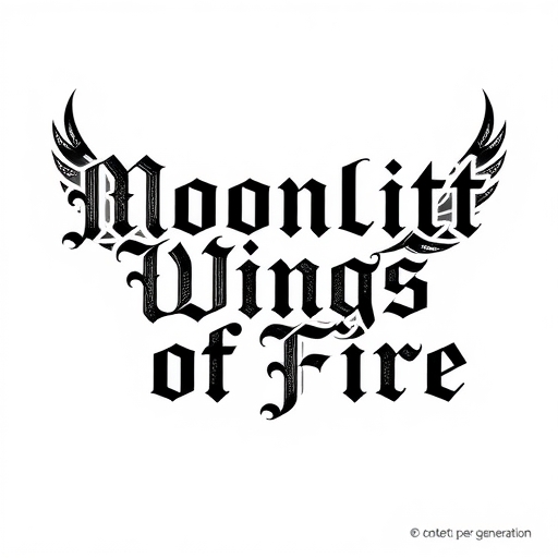 Moonlit Wings of Fire