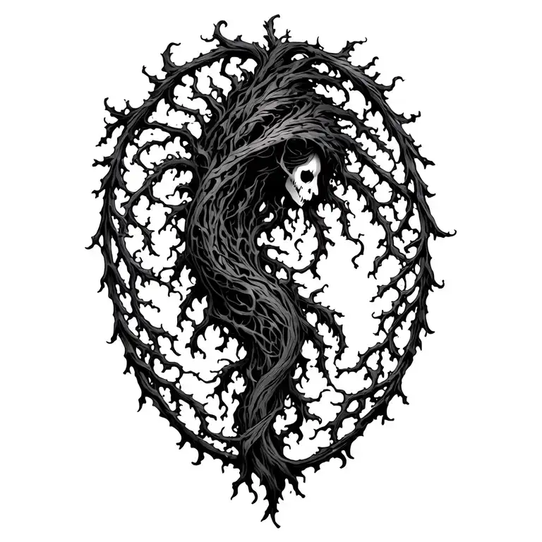 Vines Growing Up Arm Sleeve