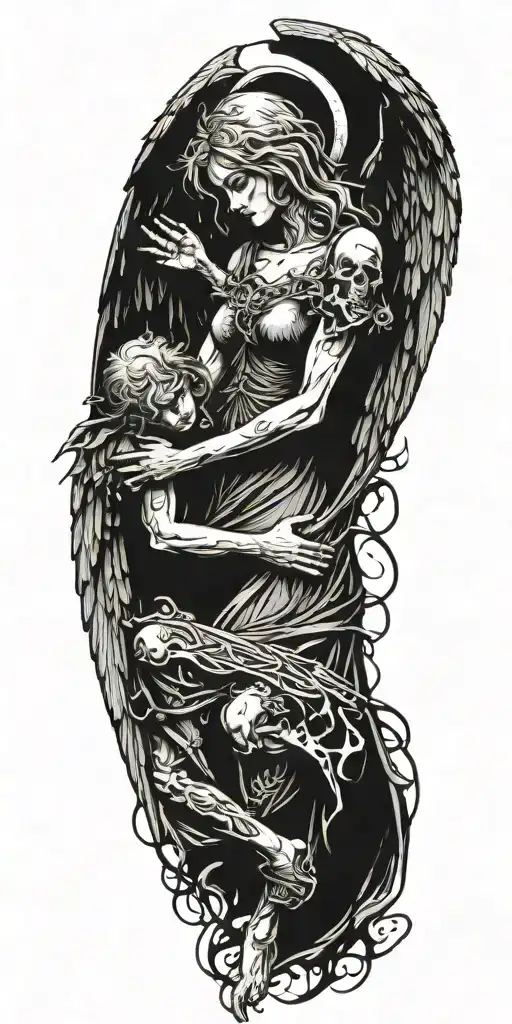 Angel Tearing Itself Apart