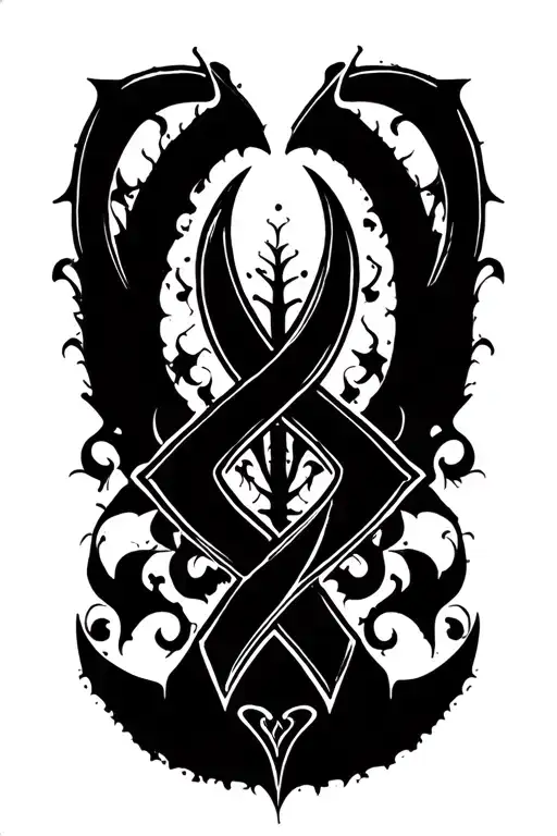 Fuck Cancer Symbol Surrounded