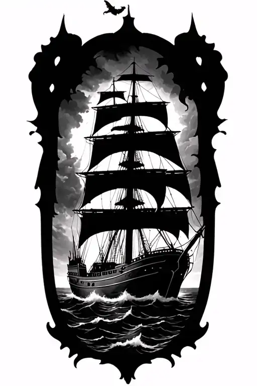 Burn The Ships Going To Shore