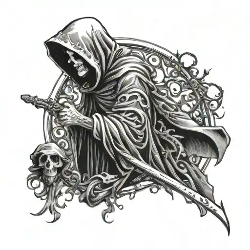 Grim Reaper Back
