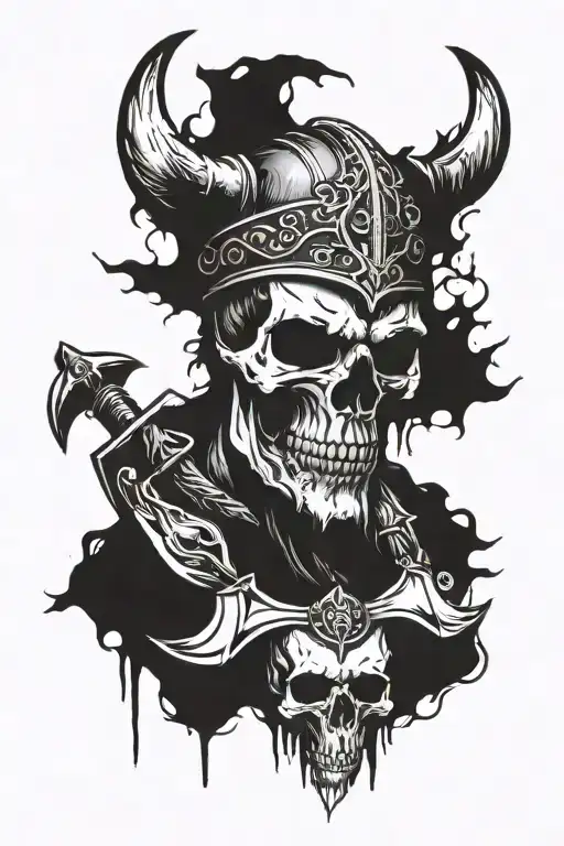 Viking Skull