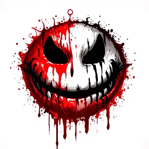 Smiley Face Morphing Bloody