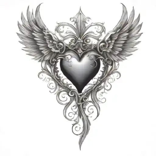 Heart With Wings