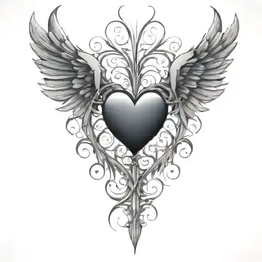 Heart With Wings