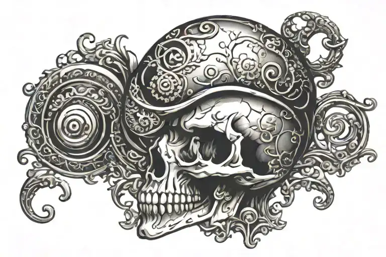 Skull Snail