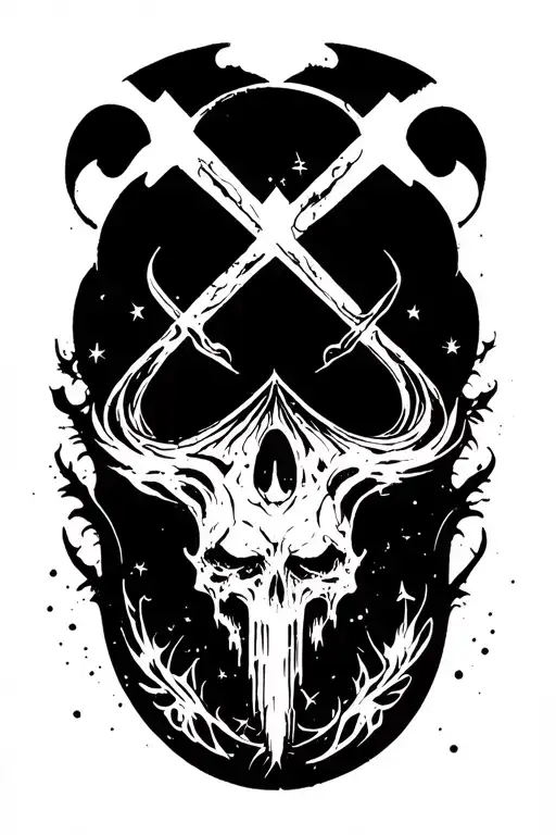 X Shaped Cosmic Horror