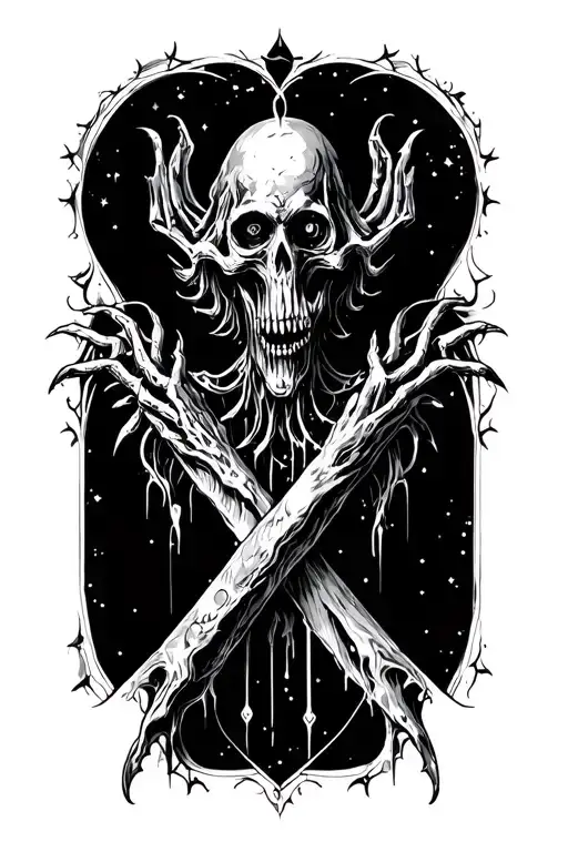 X Shaped Cosmic Horror