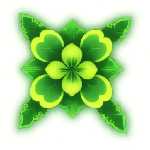 Four Leaf Clover Tattoo Inspired