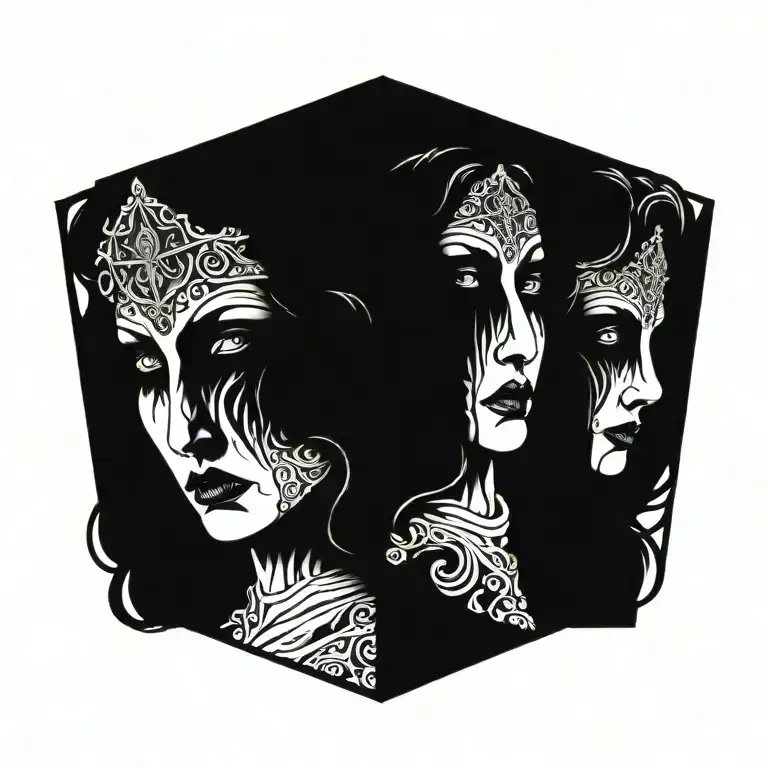 Hekate Three Faces