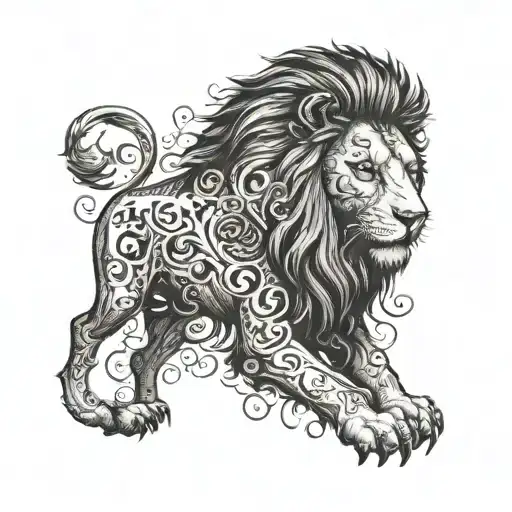 Lion And A Quote