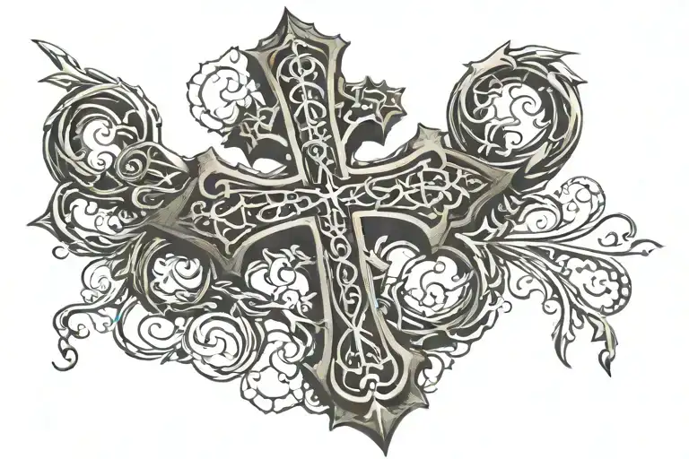 Cross With Words Faithful In Prayer Going Through The Cross