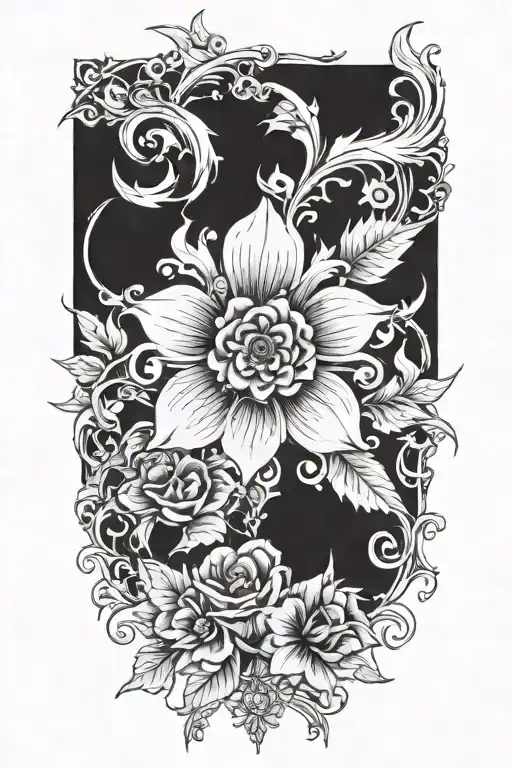 Tattoo Redeeming Holiness Through A Flower