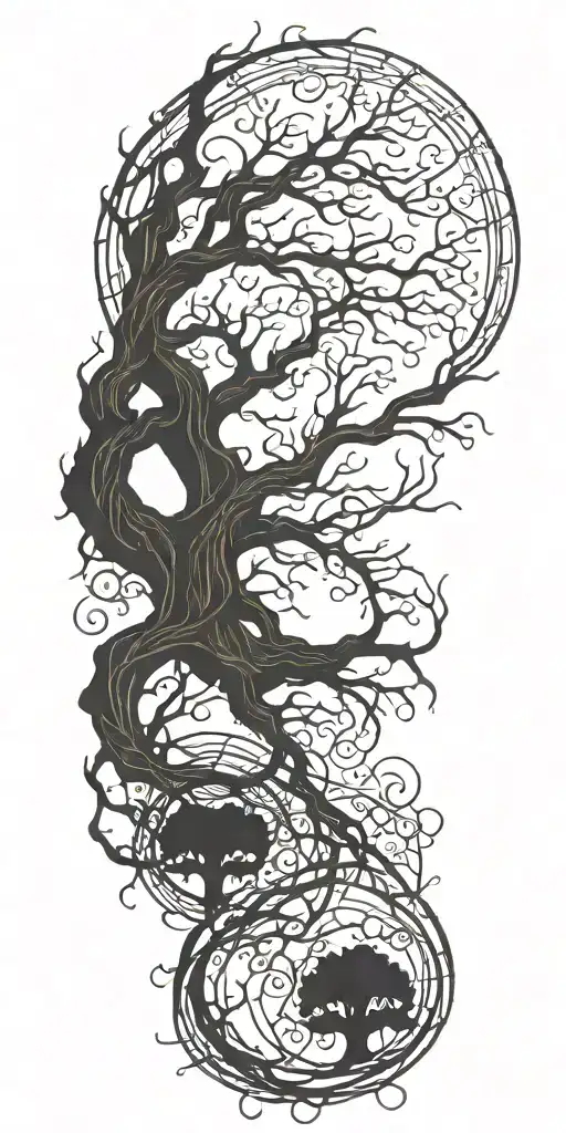 Twisted Intertwined Tree Intertwined