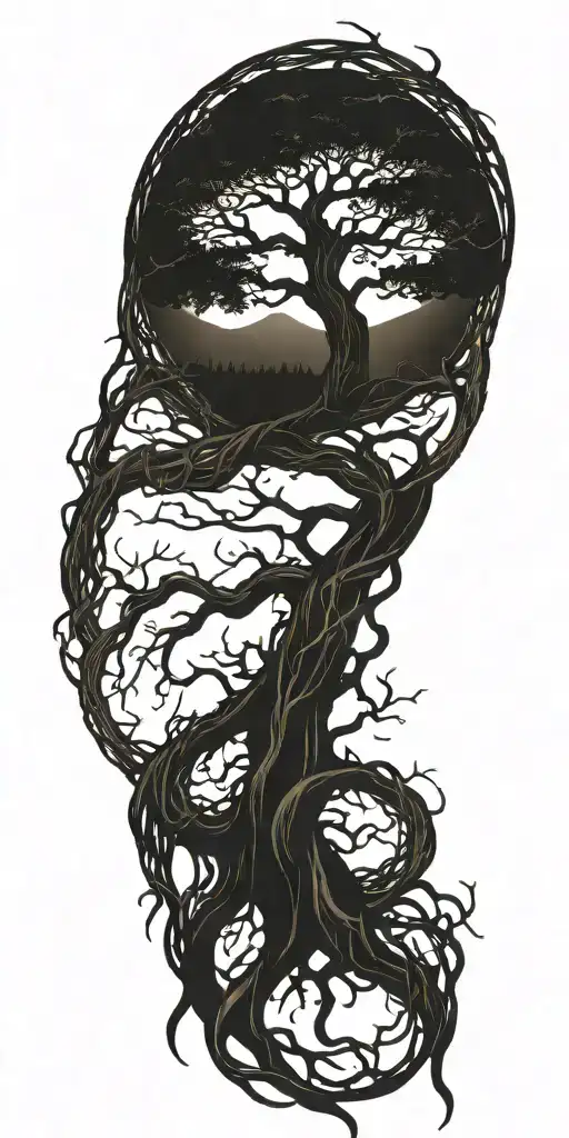 Twisted Intertwined Tree Intertwined