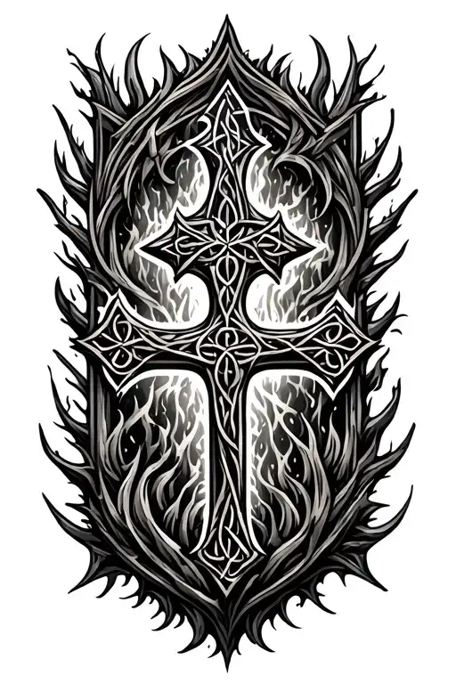 Wilderness With Keltic Cross