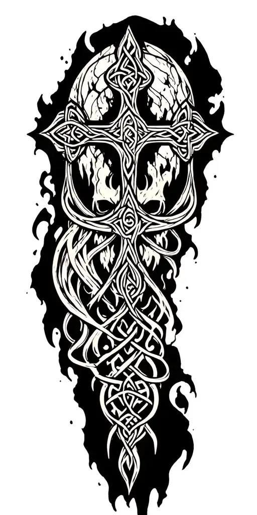 Wilderness With Keltic Cross