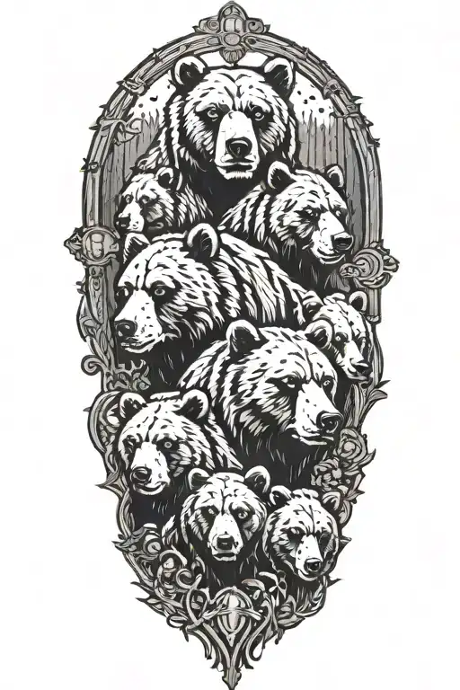 Family Of Bears