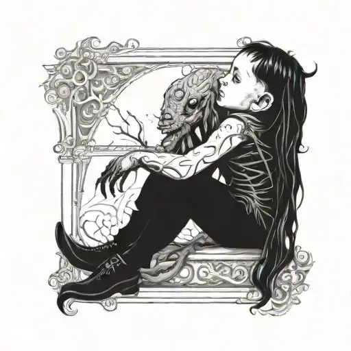 Cthulhu Child Sitting