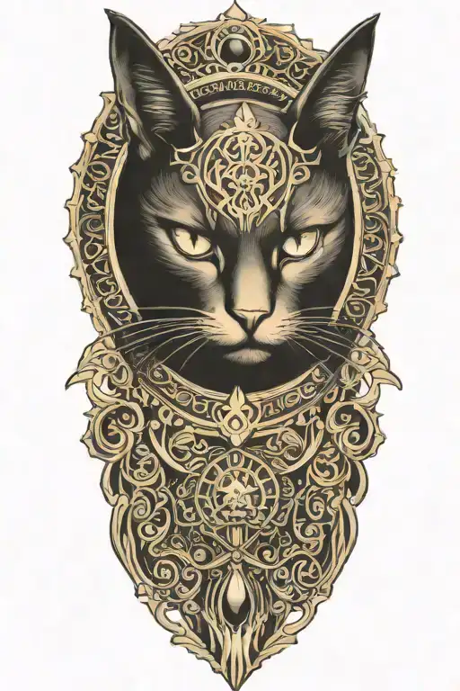 Egiptian Black Cat Goddess