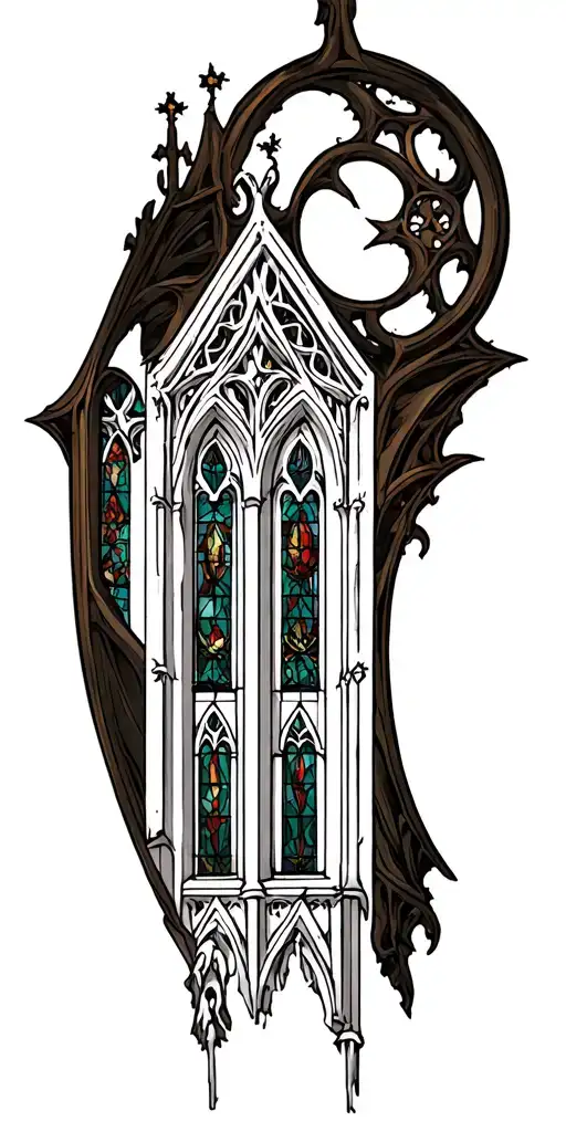 Gothic Cathedral Stained Glass