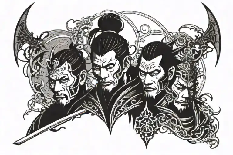 Three Samurai