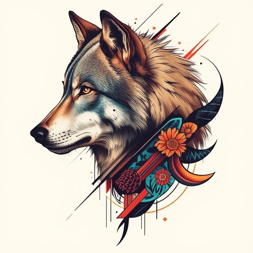 Wolf Tattoo idea
