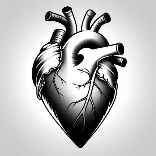 Torn Heart Tattoo idea