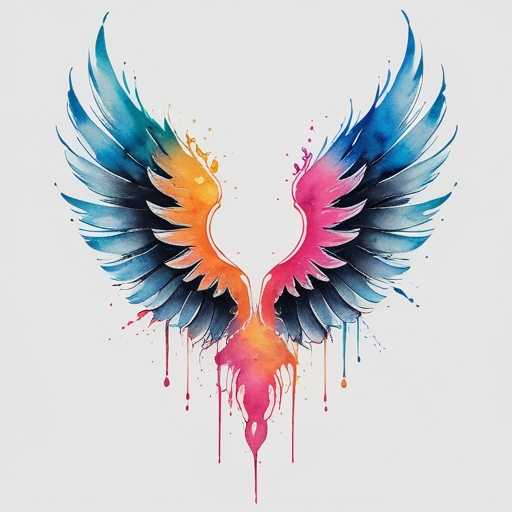 Sacred Wings of the Dawn Tattoo idea