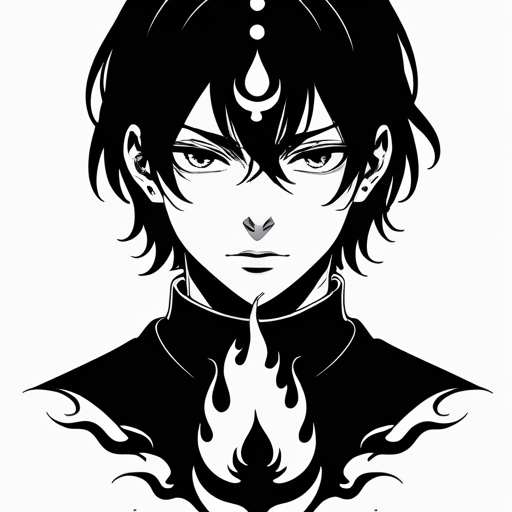 Tears of the Moon’s Sacred Flame Tattoo idea