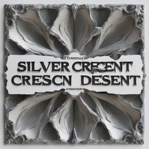 Silver Crescent Tattoo idea