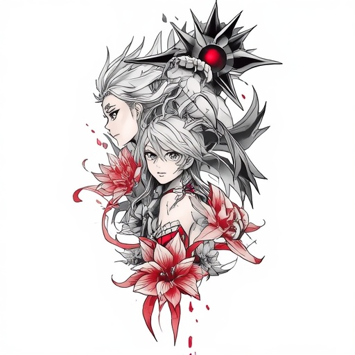 Crimson Storm’s Radiance Tattoo idea