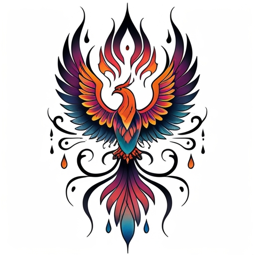Tears of the Phoenix’s Night Tattoo idea
