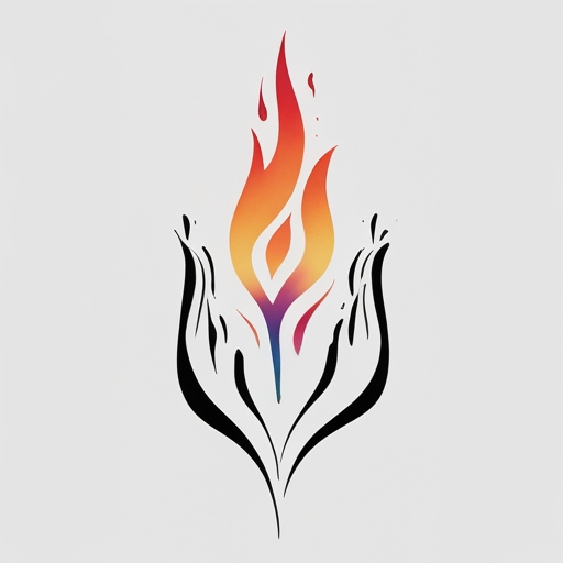 Whispers of the Eternal Flame Tattoo idea