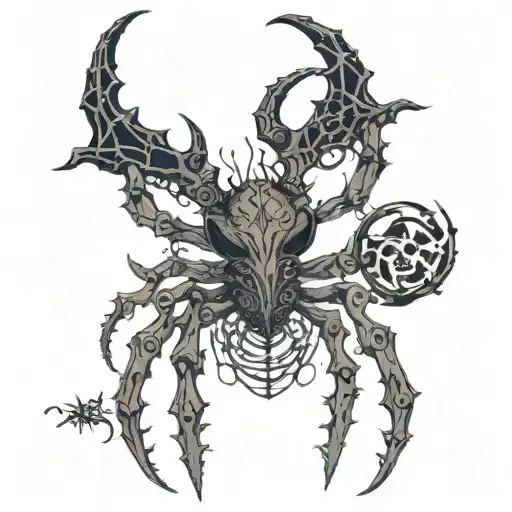 Daedric Prince Mephala Arachne Spooky