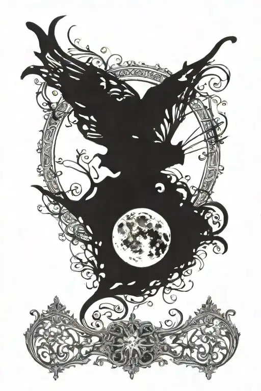 I Want A Butterfly With A Moon