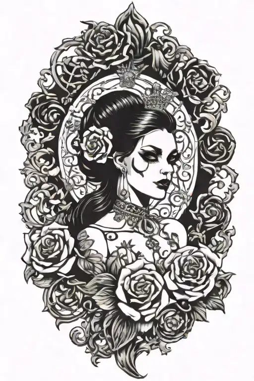 Goth Pinup