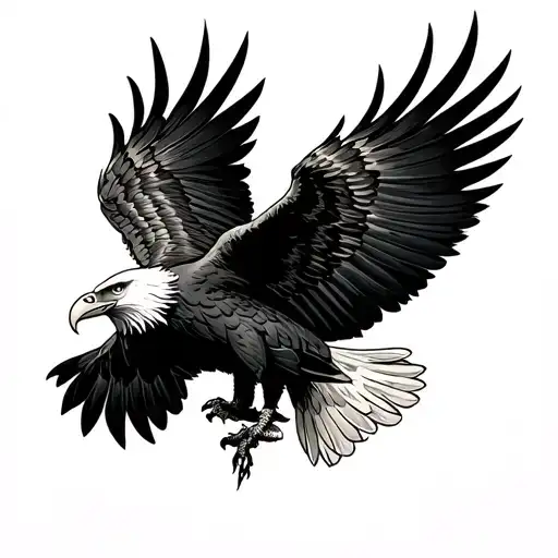 Eagle Flying