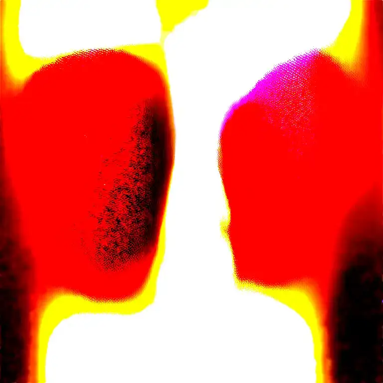 Two Rose Wrapped One Black One Red