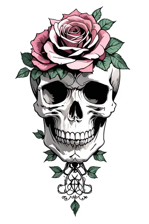 Skull And Roses