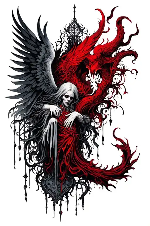 Heaven And Hell Portrayed